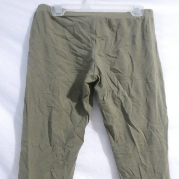 AQUA ROSE | small | Casual Olive Green Leggings - Picture 13 of 16